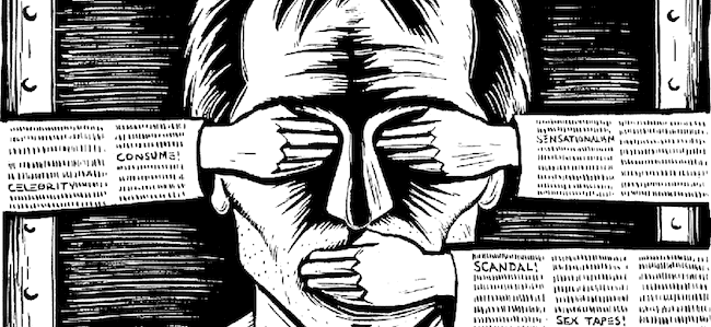 no freedom of speech