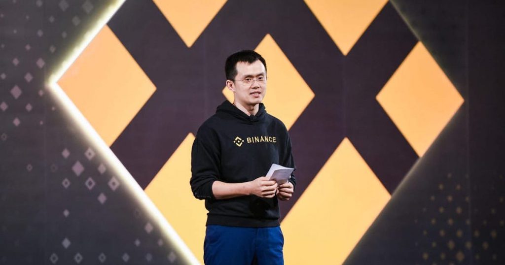 zhao changpeng binance