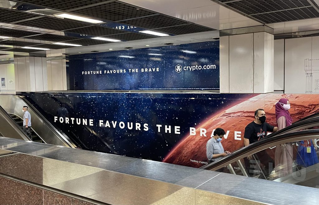 crypto.com singapore advert