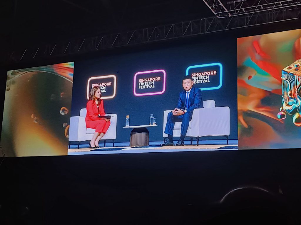 sea limited forrest li cna syahida othman singapore fintech festival 2024 
